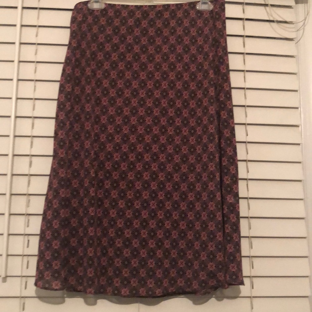 NYC Lined Skirt - Fall Colors - Picture 2 of 7